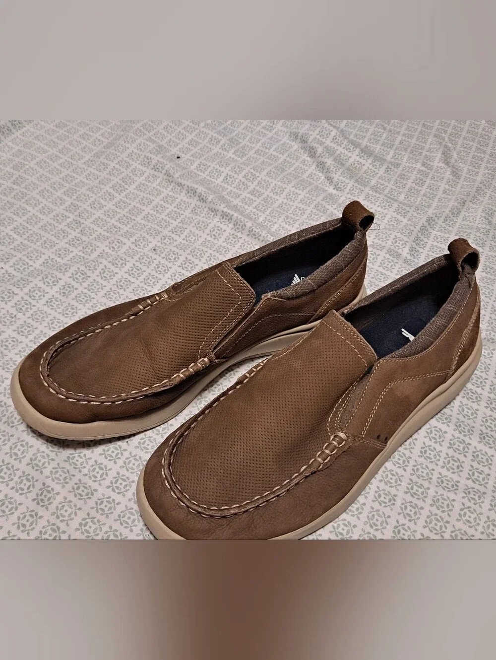Dockers Men's Brown Slip-On Casual Shoes Sz 10.5